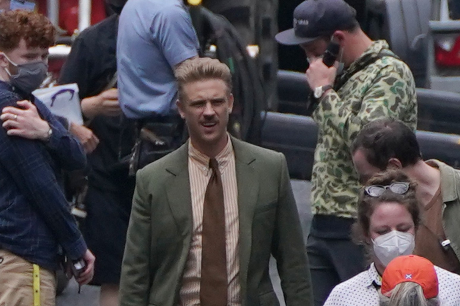 Indiana Jones actor Boyd Holbrook spotted on set in Glasgow 